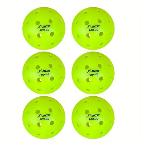 44bb0ff9-b5cf-415d-a91a-499c26ab7104 X ACE 40 PRO Pickleballs Crack Resistant & High Visibility