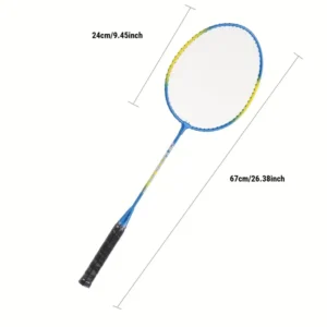 2pcs Universal Badminton Racket Set
