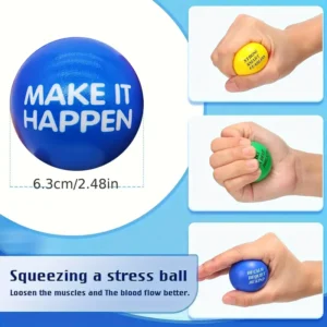 Inspirational Sponge Balls  12pcs
