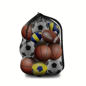 fc706f54-8de0-4e6c-8630-a30263a71c82 1pc Drawstring Sports Ball Bag