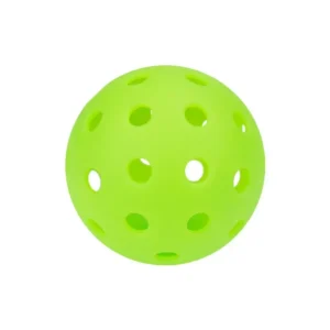 Floating Pickleballs – 40-Hole Outdoor Training Balls with Storage Net, 12-Piece Set