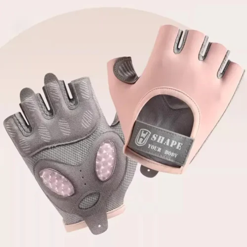 Women’s Non-Slip Fitness Gloves – Breathable Half-Finger Training Gloves